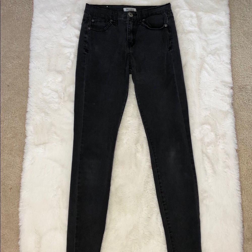 Junior's Mudd Faded Black Jeans